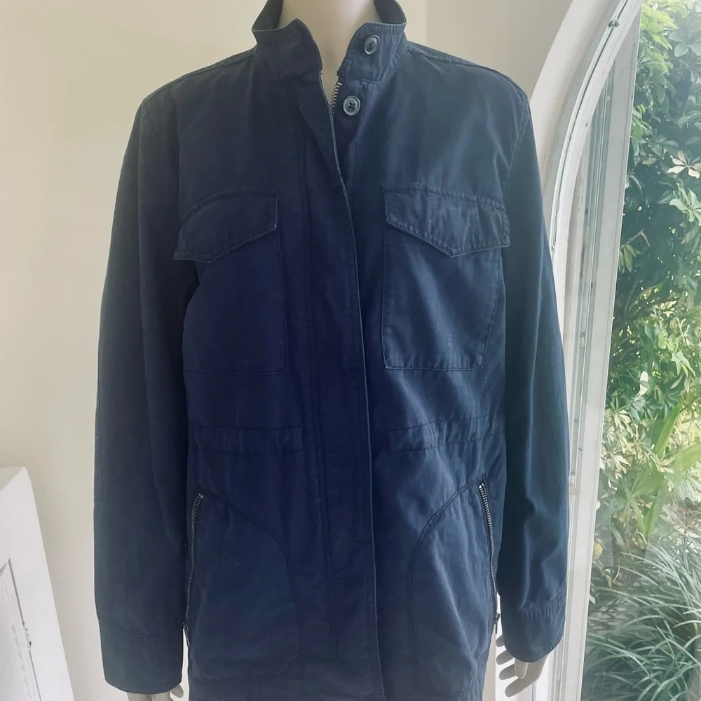 GAP Jacket Men’s Navy Blue Windbreaker Size L New with Tag - Picture 1 of 9